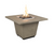 American Fyre Designs Cosmopolitan Square Chat Height Firetable - 640-xx-11-M2xC