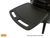 Primo Oval Large Charcoal All-In-One Side Shelves