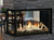 MCVP 42" Clean Face Peninsula Direct Vent Gas Fireplace