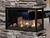 Kingsman MCVP 42" Clean Face Peninsula Direct Vent Gas Fireplace