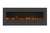 Amantii 34" Wall Mount/Flush Mount Electric Fireplace with Steel Surround - WM-FML-34-4023-STL