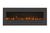 Amantii 88" Wall Mount/Flush Mount Electric Fireplace with Steel Surround - WM-FML-88-9623-STL