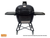 Primo Oval XL Ceramic Grill with Optional Heavy Duty Cradle & Side Shelves