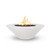 The Outdoor Plus Cazo 48" Wide Ledge Round Fire Pit, GFRC Concrete - OPT-CZ48