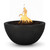 The Outdoor Plus Luna 38" Round Fire Pit, GFRC Concrete - OPT-LUN38