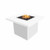 The Outdoor Plus Bella 36" Fire Table, Powder Coated Metal - OPT-BELPC36
