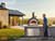 Summerset Hybrid Pizza Oven Surface Mounted on an Outdoor Kitchen Island