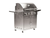 Broilmaster B-Series Deluxe 32" 4-Burner Freestanding Cart Grill with Rear Burner & LED Lights - BSB324NFS