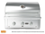 Wildfire Ranch Pro 30" 2-Burner Stainless Steel Gas Grill with Brushed Stainless Knobs and Handle