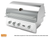 Wildfire Outdoor Living Ranch Pro 36" Built-In Gas Grill, Brushed Stainless Steel, Stainless Knobs & Handle - No Sales Tax