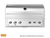 Wildfire Ranch PRO 42" Built-In Gas Grill, 304 Stainless Steel
