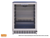 AMD-RFR-24G 24" Outdoor Rated Refrigerator with Reversible Stainless Steel Door and Handle