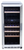 True Flame 15"  Outdoor Rated Dual Zone Wine Cooler - AMD-RFR-15WD