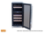 AMD RFR-15WD 15" Outdoor Rated Dual Zone Wine Cooler with Glass Door and Rack System