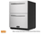 Wildfire 24" Dual Drawer Outdoor Refrigerator with Standard Handles and Stainless Steel Drawers