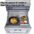 Sunstone  30” Built-In Gas Hybrid Single Zone Charcoal/Wood Burning  Grill - SUNCHZ30
