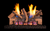 Real Fyre Foothill Split Oak 24" G19 Series Vent-Free Gas Log Set - FTSO-24