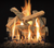 Grand Canyon Outdoor Series 18" Arizona Juniper Vented Gas Log Set - AJ18LOGS-OD