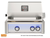 AOG L-Series 24" Built-In Gas Grill with Backburner, Blue LED Lighting