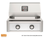 AOG T-Series 24" Built-In Gas Grill, Heritage White Accent Panel