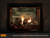 Montigo Paragon 40" See-Through Fireplace with Traditional Charred Multi-Sided Log Set & Cracked Red Brick