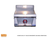Le Griddle Pro Series 16" 1-Burner Gas Griddle OML40P3, Control Knobs in ON/HIGH Position