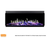 LCD Electric Fireplace