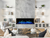 Modern Flames Orion Multi V2 100" LCD Electric Fireplace - OR100-MULTI-V2