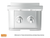 Wildfire Ranch Pro 14" Stainless Steel Double Side Burner with Optional Stainless Steel Knobs