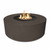 The Outdoor Plus Florence 46" Round Fire Pit, GFRC Concrete, 20" Tall - OPT-FL4620