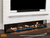 Flare Double Corner 60" Multi-Sided Fireplace Shown with TV