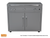 Fusion “The Ultimate” 41" 3-Burner Gas Griddle with Optional Stainless Steel Lid & Cart