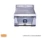 Le Griddle Pro Series 40 16" 1-Burner Built-In Gas Griddle Package | Griddle, Lid, & Insulating Liner