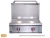Le Griddle Pro Series 75 30" 2-Burner Built-In Gas Griddle Package | Griddle, Lid, & Insulating Liner