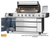 Napoleon Prestige Pro 665 Elite Freestanding Gas Grill with Side Burner and Propane Tank Storage Door
