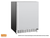 AMD RFR-24S-B 24" Outdoor Rated Refrigerator with Reversible Stainless Steel Door and Handle