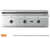 Wildfire Ranch Pro 42" Stainless Steel Griddle with Stainless Steel Hood, Optional Chrome Black Knobs & Handle