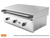 Wildfire Ranch Pro 42" Stainless Steel Griddle with Stainless Steel Hood, Optional Chrome Black Knobs & Handle
