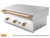 Wildfire Ranch Pro 42" Stainless Steel Griddle with Stainless Steel Hood, Optional Brushed Bronze Knobs & Handle