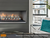 Empire Hearth Aspen 60" Linear Wood Burning Fireplace with Cannonball Media and Gray Smooth Liner