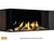 Napoleon Tall Bay Luxuria 50" with Driftwood Luminous Log Set Kit