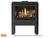 Napoleon Havelock Elite Direct Vent Gas Stove with Stove Legs and Standard Glass Door