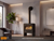 Napoleon Havelock Elite Direct Vent Gas Stove with Stove Legs