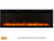 Napoleon Astound SlimMount 50" Wall Mount Electric Fireplace with Orange Flame