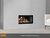 Escea LE800 32" Holographic Electric Fireplace with Logs