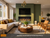 Majestic Vellis 72" Direct Vent Fireplace with Fluted Interior Panels and Birch Logs
