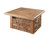 Outdoor Greatroom Sierra Square Gas Fire Pit Table - SIERRA-2424-M-K