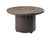 Outdoor Greatroom Beacon Round Gas Fire Pit Table, Marbleized Noche - BC-20-MNB