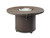 Outdoor Greatroom Beacon Round Gas Fire Pit Table, Marbleized Noche - BC-20-MNB
