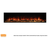 Multi-Sided Electric Fireplace